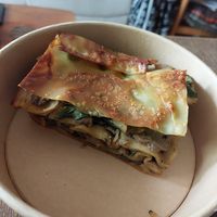 Lasagne at Raw Nest in Krakow