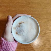 Latte at Raw Nest in Krakow