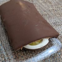 Chocorol vegano de señor mantequilla 😻 at El Rincon de Tacotlan in Puebla