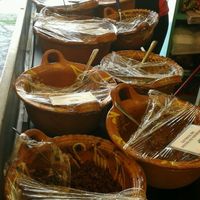 taco fillings to choose from at El Rincon de Tacotlan in Puebla