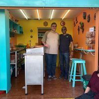 The owner !!! at El Rincon de Tacotlan in Puebla