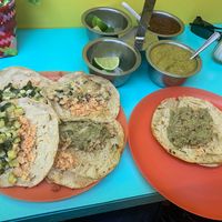 Tacos at El Rincon de Tacotlan in Puebla