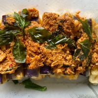1x   VE5. Grilled Eggplant	  RM 22.00	
 at Veggielicious Thai in Petaling Jaya
