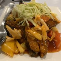Fish at Veggielicious Thai in Petaling Jaya