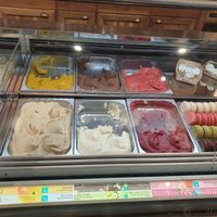 Vegan sorbets at Amorino in Nice