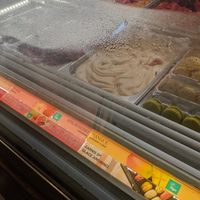 vegan flavours labelled at Amorino in Strasbourg