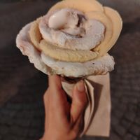 Cono frutto della passione e mascarpone fichi at Amorino in Strasbourg