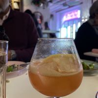 Wine drink  at Ladybird in New York City