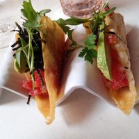 Watermelon Tacos at Ladybird in New York City