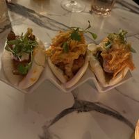 Bao buns  at Ladybird in New York City