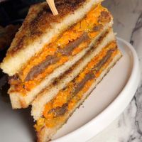 TONKATSU SANDWICH (vegan) at Ladybird in New York City