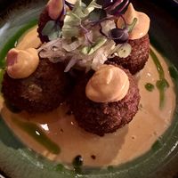Kimchi Arancini  at Ladybird in New York City