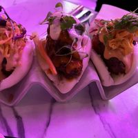 Bao buns  at Ladybird in New York City