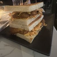 Tonkatsu sandwich  at Ladybird in New York City