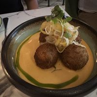 Kimchi Arancini  at Ladybird in New York City
