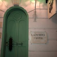 Entrance is so chic. Magical!  at Ladybird in New York City