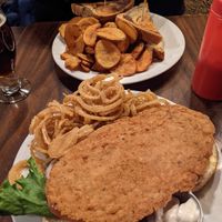 Vegan Tenderloin and Seitan Reuben at Broad Ripple Brewpub in Indianapolis