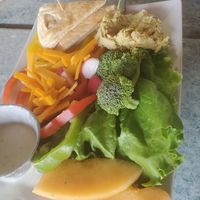 Veggie platter at Broad Ripple Brewpub in Indianapolis