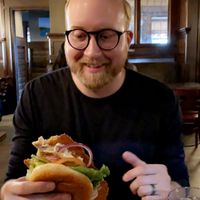 Vegan tenderloin!   at Broad Ripple Brewpub in Indianapolis