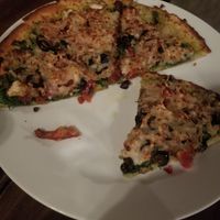 Really tasty vegan pizza. at Broad Ripple Brewpub in Indianapolis