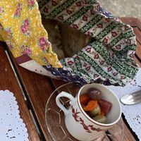 Bread from the house  at A Venda in Faro