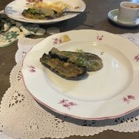 Satay aubergine   at A Venda in Faro
