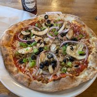 Can you see the garlic? at Mod Pizza - 6th Ave in Seattle