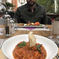 Toskanische Brotsuppe - vegan  at L'arte in Cucina in Dusseldorf