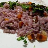 Vegan risotto at L'arte in Cucina in Dusseldorf