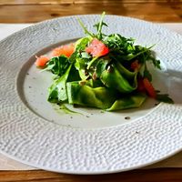 Selbstgemachte Pappardelle at L'arte in Cucina in Dusseldorf