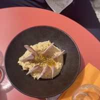 Hummus  at Primeur Cantine in Paris