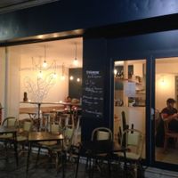 The restaurant from outside at Primeur Cantine in Paris