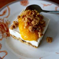 Cheesecake at Primeur Cantine in Paris