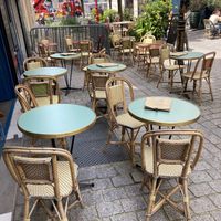 Terrace at Primeur Cantine in Paris