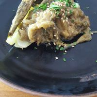 Caviar d'aubergine. at Primeur Cantine in Paris