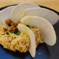 Hummus at Primeur Cantine in Paris