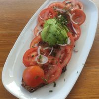 Tomatenbrot at Amalie in Speyer
