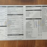 Menu at Amalie in Speyer