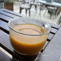  Carrot and fennel soup  at Raw South Juice Co. in Miami