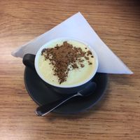 Golden Latte at Peace Love Vegan Cafe in Bacchus Marsh