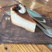 Vegan cheesecake    at Mana in Naha