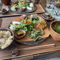 Lunch set. Delicious    at Mana in Naha