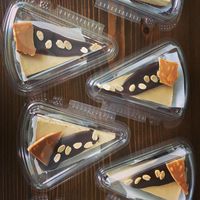 Vegan Raw Chocolate & Peanut Cheesecake at Foodwise Kitchen in Arcata