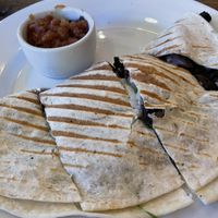 Diane quesadilla ￼ at Aqus Cafe in Petaluma