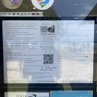 menu 2023  at HAH Lorne Beach in Lorne