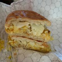 Uncheese grillerrrr goes good with the tomato soup  at Grandpa Mac - Coastal Hwy in Rehoboth Beach