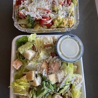 Vegan Caesar and Build-Your-Own Mac  at Grandpa Mac - Coastal Hwy in Rehoboth Beach