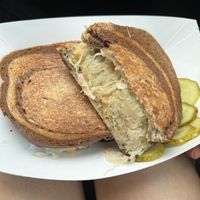 curia reuben (get this!!!!)  at Curia on the Drag Food Truck in Gainesville