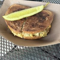Tempeh Reuben  at Curia on the Drag Food Truck in Gainesville
