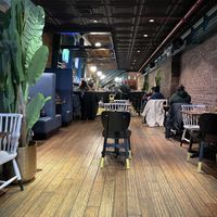 Dining  at Bareburger - Hell's Kitchen in New York City